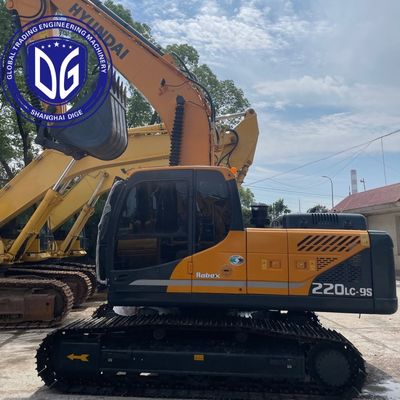 गुणवत्ता  Used Hyundai 220LC-9S Excavator With Cummins Engine Ready To Ship To Oman फैक्टरी