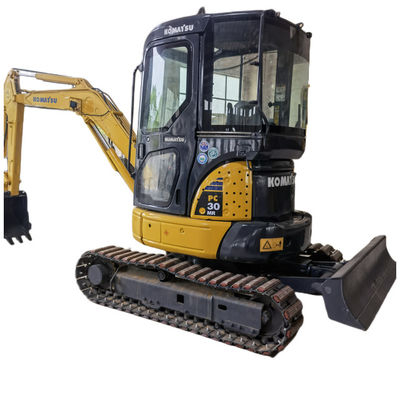 PC30 कोमात्सु मिनी एक्सकेवेटर 3 टन 3D84E केबिन के साथ