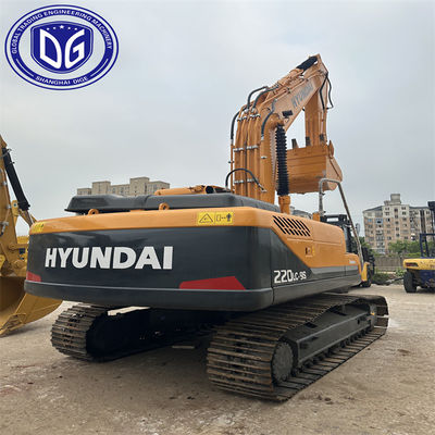 20 टन की उत्खनन मशीन Hyundai मॉडल 220-9 अच्छी स्थिति में प्रयुक्त उत्खनन मशीन