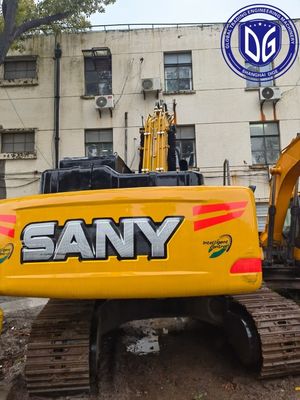 कुशल और ऊर्जा बचत शक्ति प्रणाली के साथ Sy60 6 टन प्रयुक्त SANY खुदाई मशीन