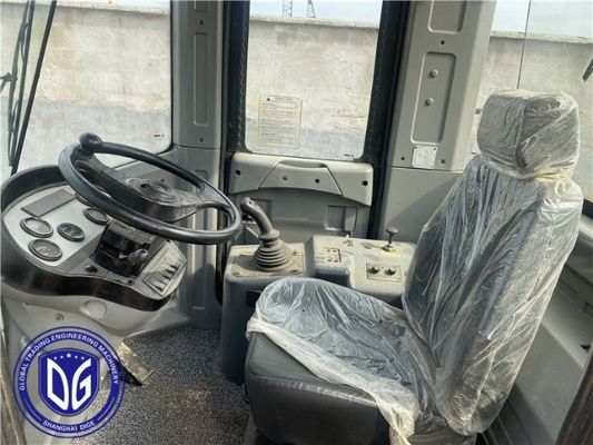 LW500 प्रयुक्त XCMG लोडर 17t प्रयुक्त हाइड्रोलिक खुदाई लोडर