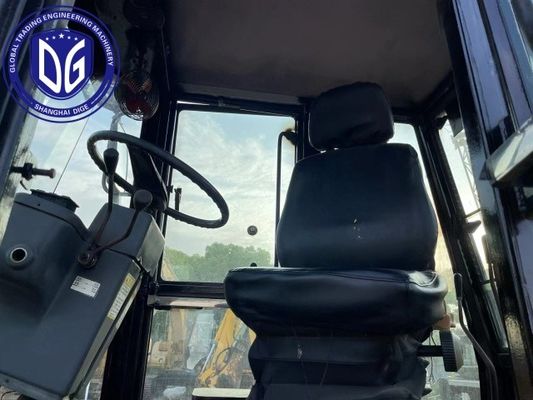 416E कैटरपिलर प्रयुक्त बैकहो लोडर शक्तिशाली प्रयुक्त बैकहो लोडर हाइड्रोलिक मशीन