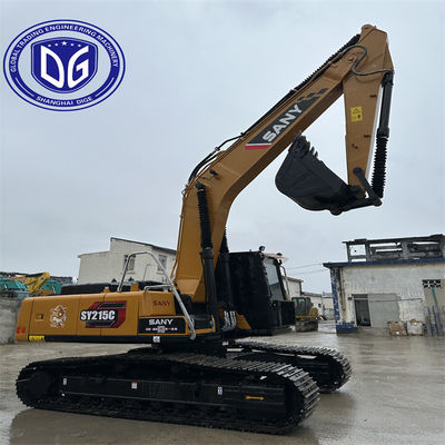 उत्पत्ति चीन SY215 प्रयुक्त Sany Excavator SY215 Excavator सेकंड हैंड Sany Excavator SY215