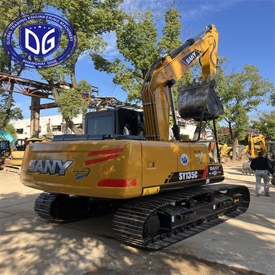 उत्पत्ति चीन SY135 प्रयुक्त Sany Excavator SY135 Excavator सेकंड हैंड Sany Excavator SY135