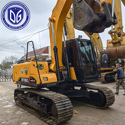 उत्पत्ति चीन SY155 प्रयुक्त Sany Excavator SY155 Excavator सेकंड हैंड Sany Excavator SY155