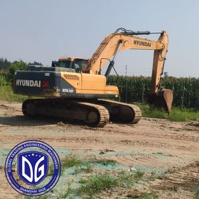 R305VS कुशल ब्रेकिंग प्रणाली के साथ 30.5t Hyundai Excavator प्रयुक्त