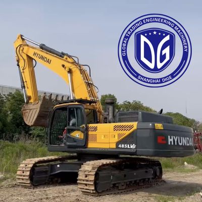 अभिनव R485 प्रयुक्त Hyundai Excavator 48.5t कई सुरक्षा सुविधाएँ