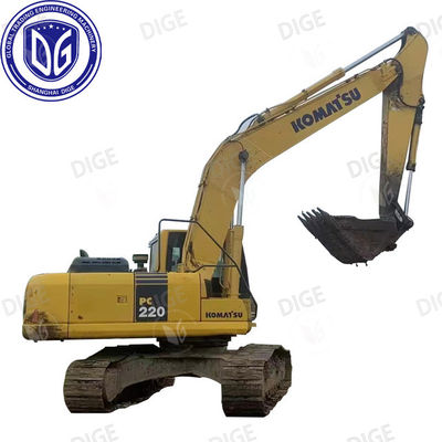 विश्वसनीय प्रदर्शन USED PC220-8 बढ़ी हुई पकड़ और कर्षण के साथ खुदाई मशीन