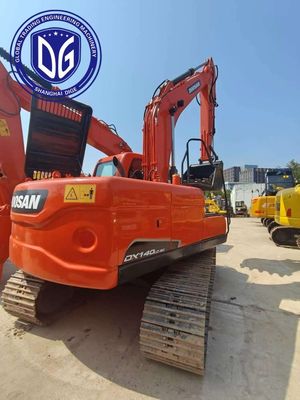 मूल कोरिया DX140 प्रयुक्त Doosan Excavator DX140 Excavator सेकंड हैंड Doosan Excavator DX140