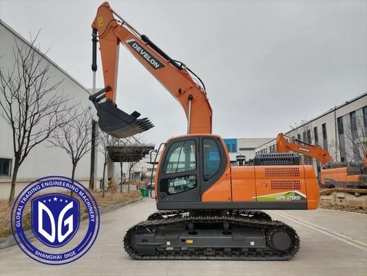 DEVELON DX205 नवीनतम मॉडल Doosan 20Ton क्रॉलर खुदाई बिक्री के लिए तैयार