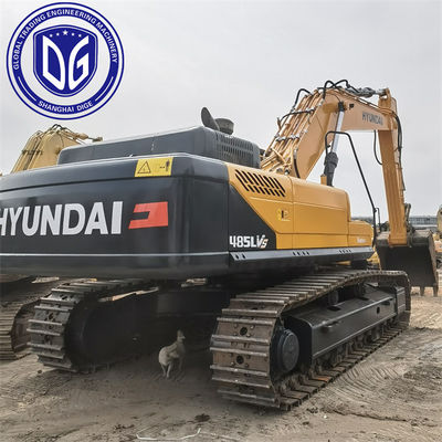मूल R485LVS प्रयुक्त Hyundai Excavator प्रयुक्त क्रॉलर Excavator कार्य स्थिति