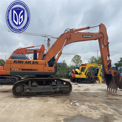 DX500 प्रयुक्त Doosan उत्खननकर्ता बड़ा उत्खननकर्ता प्रयुक्त हाइड्रोलिक क्रॉलर