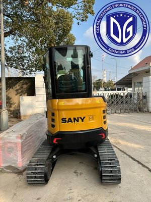 बहु परिचालन मोड चयन के साथ प्रयुक्त Sany Sy26u 2.6t हाइड्रोलिक खुदाई मशीन