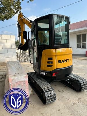 बहु परिचालन मोड चयन के साथ प्रयुक्त Sany Sy26u 2.6t हाइड्रोलिक खुदाई मशीन