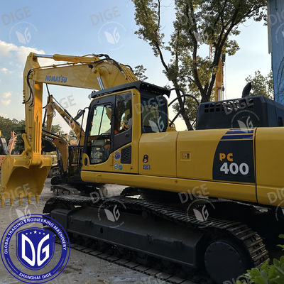 USED PC400-8 खुदाई मशीन बेहतर प्रदर्शन के लिए बेहतर बाल्टी डिजाइन