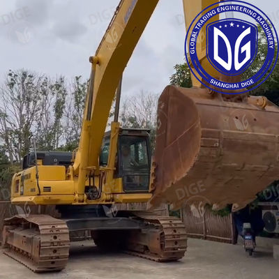 बड़ी खनन नौकरी के लिए इस्तेमाल किया गया PC450-8 कोमात्सु खुदाई मशीन 45 टन,बड़ी निर्माण उपकरण