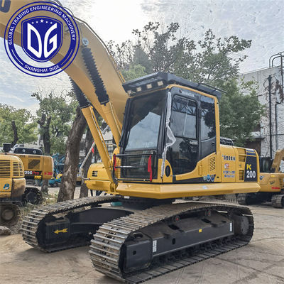 प्रयुक्त खुदाई मशीन उत्पत्ति जापान PC200-8 प्रयुक्त कोमात्सु खुदाई मशीन PC200-8 क्रॉलर खुदाई मशीन सेकंड हैंड कोमात्सु