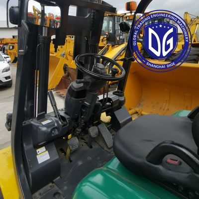 5 टन प्रयुक्त कोमात्सु एफडी50 शक्तिशाली प्रयुक्त फोर्कलिफ्ट हाइड्रोलिक मशीन