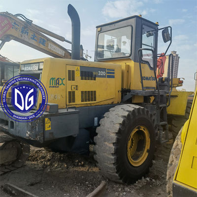 फ्रंट एंड लोडर WA320-3 इस्तेमाल किया Komatsu लोडर जापान से मूल