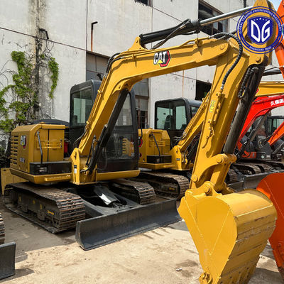 CAT306E 6 टन कैटरपिलर क्रॉलर मिनी प्रयुक्त खुदाई मशीन बहुत नई और अच्छी स्थिति में