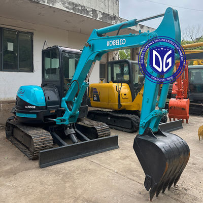 इस्तेमाल किया SK55 Kobelco मिनी क्रॉलर हाइड्रोलिक खुदाई मशीन,5.5 टन, 90% नया, अब बिक्री के लिए तैयार