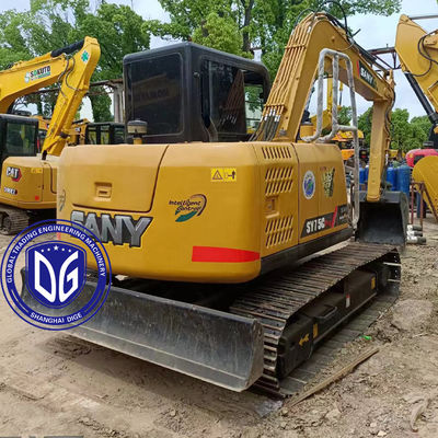 उत्पत्ति चीन SY75 प्रयुक्त Sany Excavator SY75 Excavator सेकंड हैंड Sany Excavator SY75