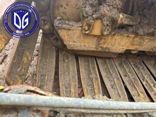 ईंधन की कुशल खपत के साथ मूल प्रयुक्त कैटरपिलर CAT D3C बुलडोजर