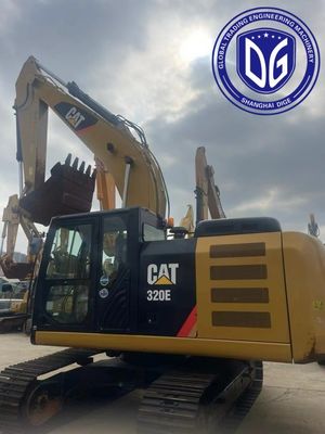 बिक्री के लिए CAT 320 खुदाई मशीन और इस्तेमाल किया खुदाई मशीन CAT320E सुपर हालत के साथ हाइड्रोलिक खुदाई मशीन