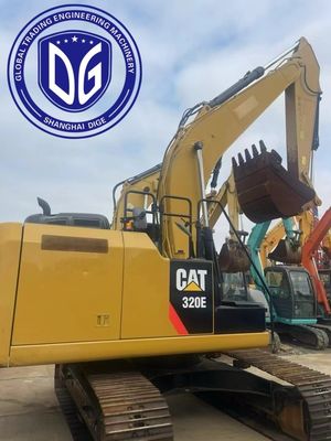 बिक्री के लिए CAT 320 खुदाई मशीन और इस्तेमाल किया खुदाई मशीन CAT320E सुपर हालत के साथ हाइड्रोलिक खुदाई मशीन
