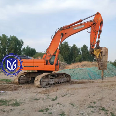 उच्च गुणवत्ता के साथ प्रयुक्त Doosan DX500 50t क्रॉलर खुदाई निर्माण उपकरण