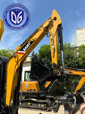 बहु परिचालन मोड चयन के साथ प्रयुक्त Sany Sy35u 3.5t हाइड्रोलिक खुदाई मशीन