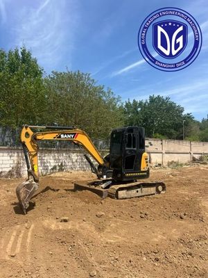 उत्पत्ति चीन SY55 प्रयुक्त Sany Excavator SY55 Excavator सेकंड हैंड Sany Excavator SY55