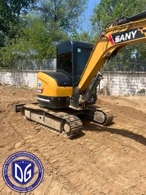 उत्पत्ति चीन SY55 प्रयुक्त Sany Excavator SY55 Excavator सेकंड हैंड Sany Excavator SY55