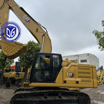 CAT330GC 30 टन कैटरपिलर प्रयुक्त हाइड्रोलिक खुदाई 90% नई,उन्नत सुरक्षा सुविधाएँ