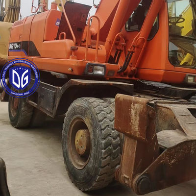 प्रयुक्त Doosan DH210 21 टन पहिया खुदाई अब बिक्री पर शानदार स्थिति में