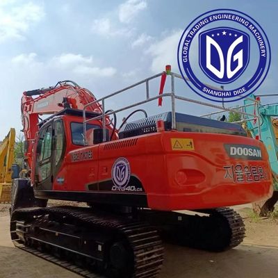 34 टन कोरियाई ब्रांड एक्सकेवेटर Doosan DX340LCA इस्तेमाल किया एक्सकेवेटर Doosan निर्माण उपकरण के लिए