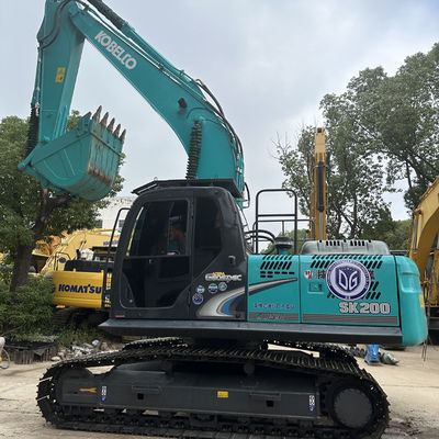 20 टन जापान ब्रांड उत्खनन Kobelco SK200 Kobelco निर्माण उपकरण के लिए प्रयुक्त उत्खनन