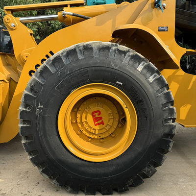 इस्तेमाल किया हुआ CAT966H लोडर जापान कैटरपिलर CAT966H CAT950H CAT950GC व्हील लोडर उच्च गुणवत्ता में