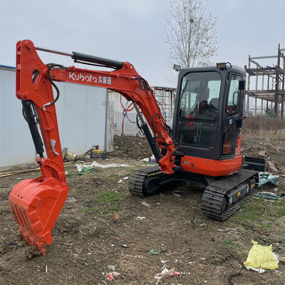 प्रयुक्त U35 खुदाई मशीन जापान कुबोटा U35 U40 KX155 KX165 KX183 क्रॉलर खुदाई मशीन उच्च गुणवत्ता में बिक्री पर