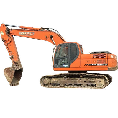 1.2 m3 बाल्टी क्षमता Doosan DX225 खुदाई मशीन आपके निर्माण परियोजनाओं के लिए एकदम सही