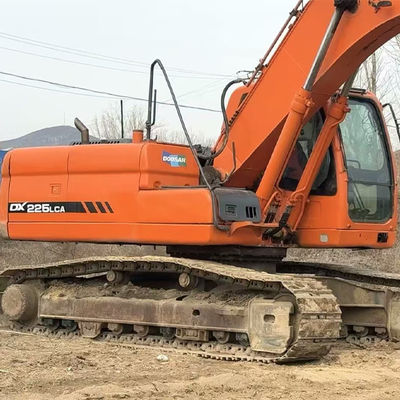 1.2 m3 बाल्टी क्षमता Doosan DX225 खुदाई मशीन आपके निर्माण परियोजनाओं के लिए एकदम सही