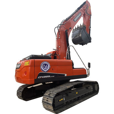 ट्रैक चलती प्रकार Doosan DX225 खुदाई आपकी निर्माण परियोजनाओं के लिए उत्कृष्ट प्रदर्शन और विश्वसनीयता