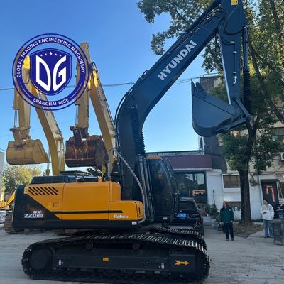 Hyundai HX220HD सेकेंड हैंड खुदाई करने वाला यंत्र | मजबूत इंजन, अच्छी हाइड्रोलिक्स, काम के लिए तैयार