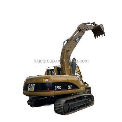 स्टॉक में सबसे अच्छी कीमत के साथ प्रयुक्त कैटरपिलर 320C 20t खुदाई बेचना के लिए मजबूत टिकाऊ शक्तिशाली खुदाई
