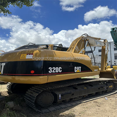 स्टॉक में सबसे अच्छी कीमत के साथ प्रयुक्त कैटरपिलर 320C 20t खुदाई बेचना के लिए मजबूत टिकाऊ शक्तिशाली खुदाई