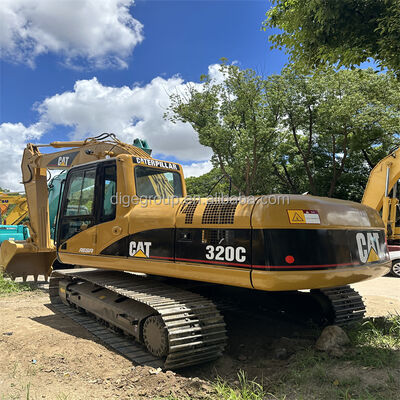 स्टॉक में सबसे अच्छी कीमत के साथ प्रयुक्त कैटरपिलर 320C 20t खुदाई बेचना के लिए मजबूत टिकाऊ शक्तिशाली खुदाई