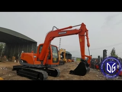DX80 8 टन इस्तेमाल किया Doosan उत्खनन इस्तेमाल किया हाइड्रोलिक उत्खनन