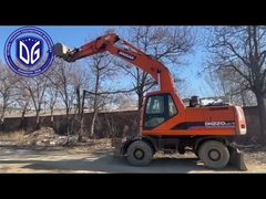 प्रयुक्त Doosan DH210 21 टन पहिया खुदाई अब बिक्री पर शानदार स्थिति में